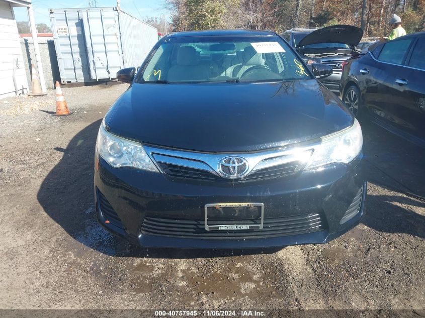 2012 Toyota Camry Le VIN: 4T4BF1FK6CR241727 Lot: 40757945