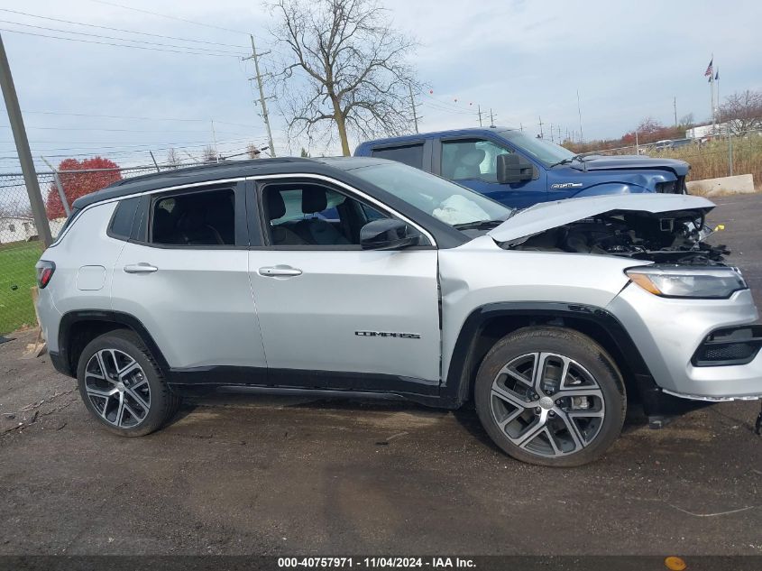 2024 Jeep Compass Limited 4X4 VIN: 3C4NJDCN9RT128903 Lot: 40757971