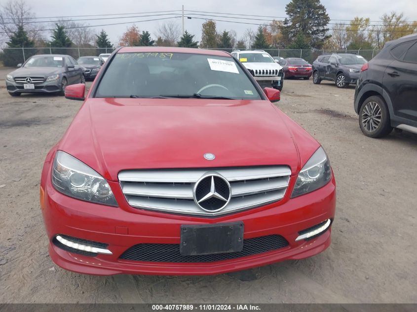 2011 Mercedes-Benz C 300 Luxury/Sport VIN: WDDGF5EB0BA457513 Lot: 40757989