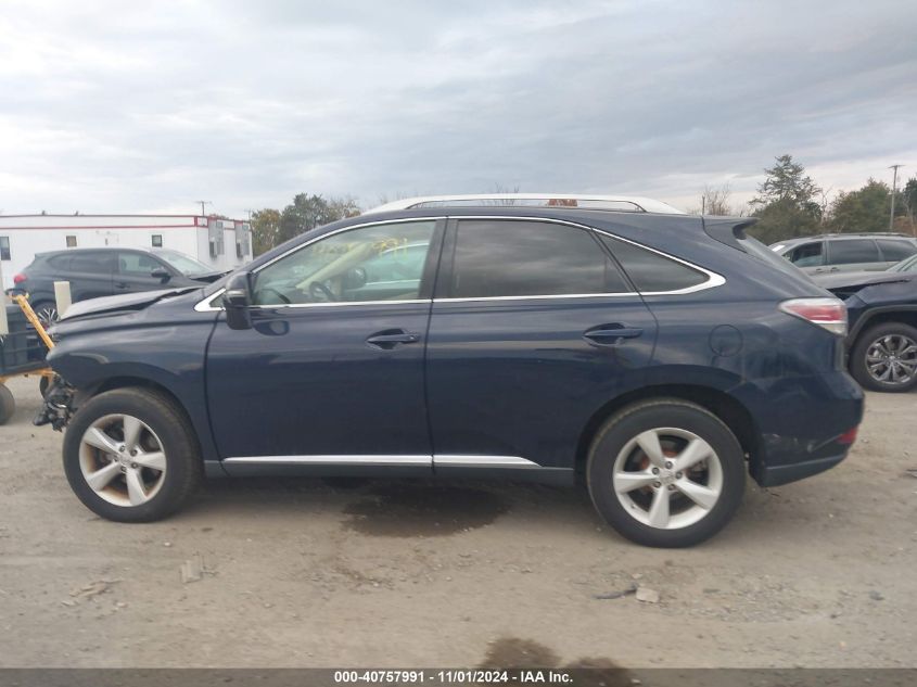 2015 Lexus Rx 350 VIN: 2T2BK1BA2FC252650 Lot: 40757991