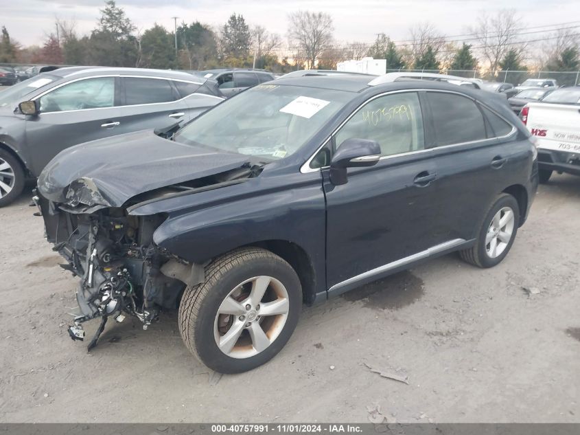 VIN 2T2BK1BA2FC252650 2015 Lexus RX, 350 no.2