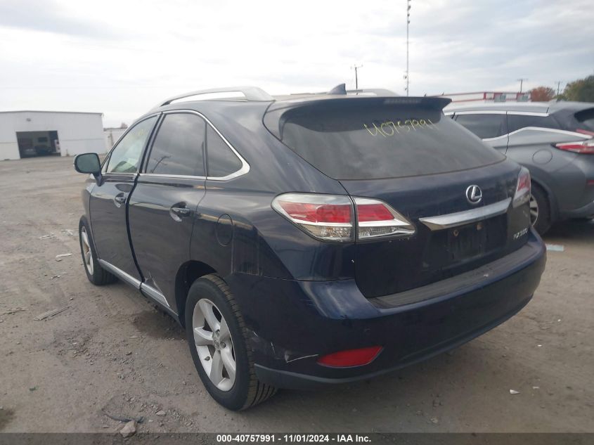 VIN 2T2BK1BA2FC252650 2015 Lexus RX, 350 no.3