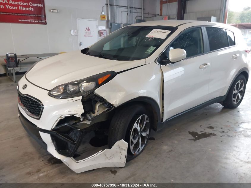 2021 Kia Sportage Lx VIN: KNDPM3AC6M7931337 Lot: 40757996