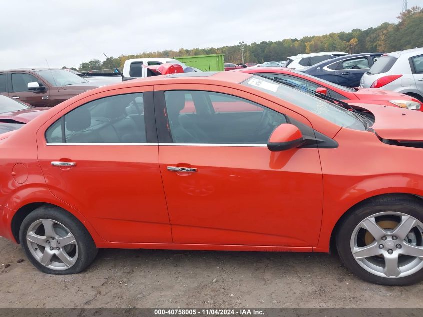 2013 Chevrolet Sonic Ltz VIN: 1G1JE5SH6D4154533 Lot: 40758005