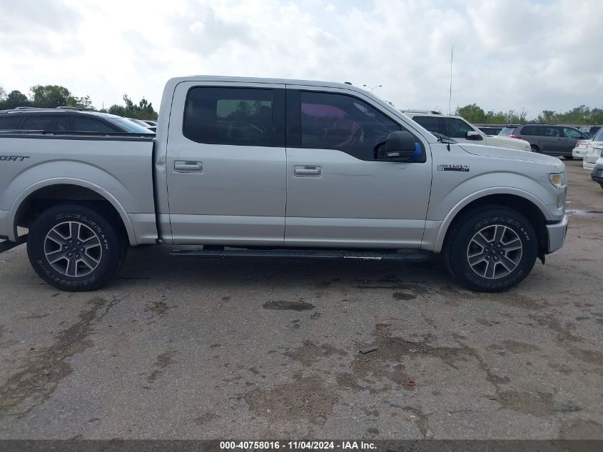 2016 Ford F-150 Xlt VIN: 1FTEW1CF1GKE92935 Lot: 40758016