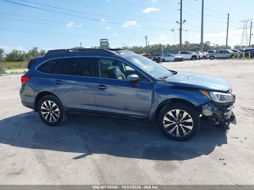 2017 Subaru Outback 3.6R Limited VIN: 4S4BSENC3H3256285 Lot: 40758040