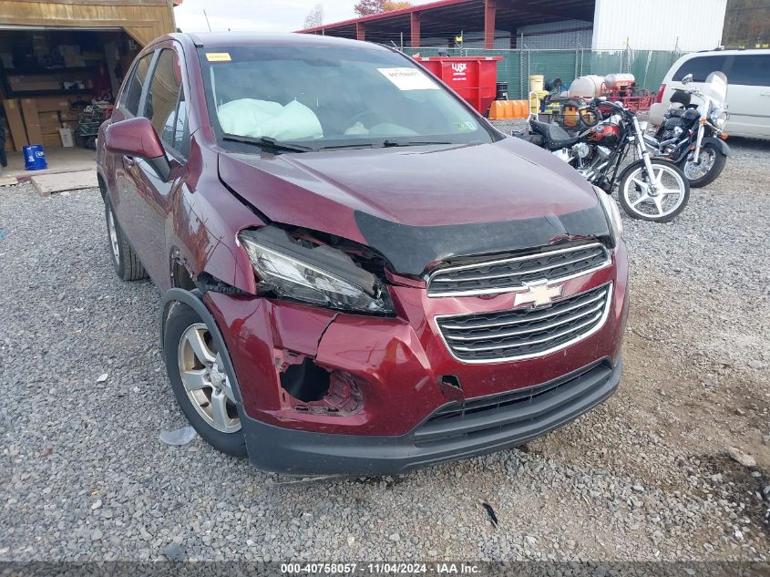 2016 Chevrolet Trax 1Ls VIN: 3GNCJNSB2GL246073 Lot: 40758057