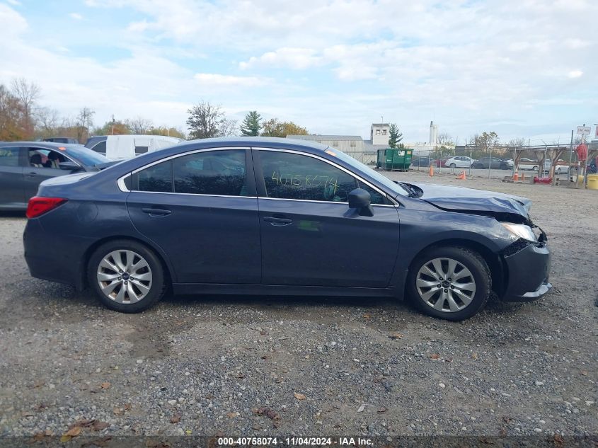 2017 Subaru Legacy 2.5I VIN: 4S3BNAB69H3005323 Lot: 40758074