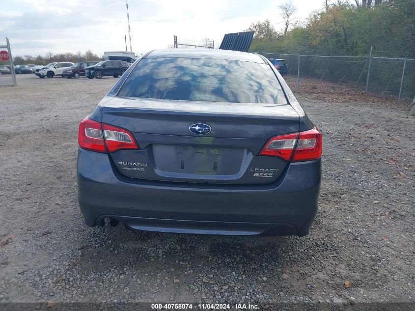 2017 Subaru Legacy 2.5I VIN: 4S3BNAB69H3005323 Lot: 40758074