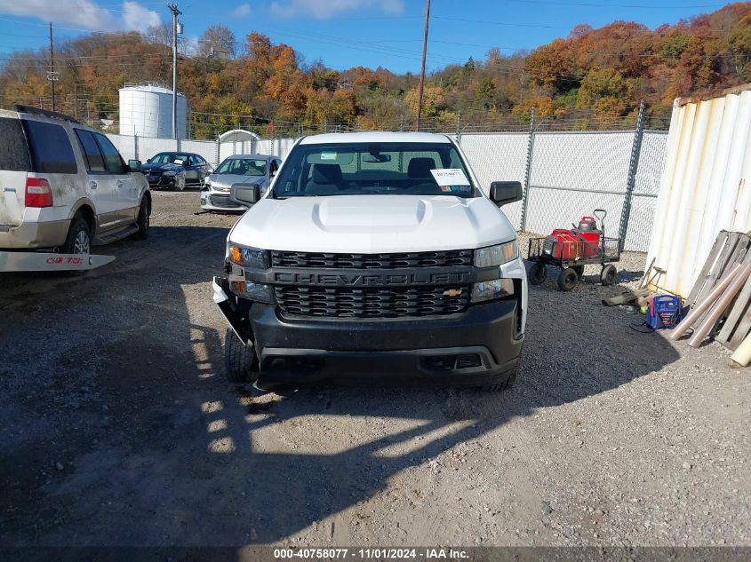 2019 Chevrolet Silverado 1500 Work Truck VIN: 3GCNYAEF9KG274457 Lot: 40758077