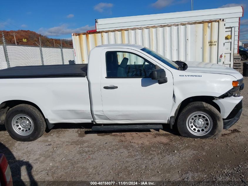 2019 Chevrolet Silverado 1500 Work Truck VIN: 3GCNYAEF9KG274457 Lot: 40758077