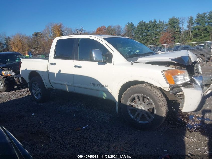 2011 Nissan Titan Sl VIN: 1N6AA0EC7BN303817 Lot: 40758091