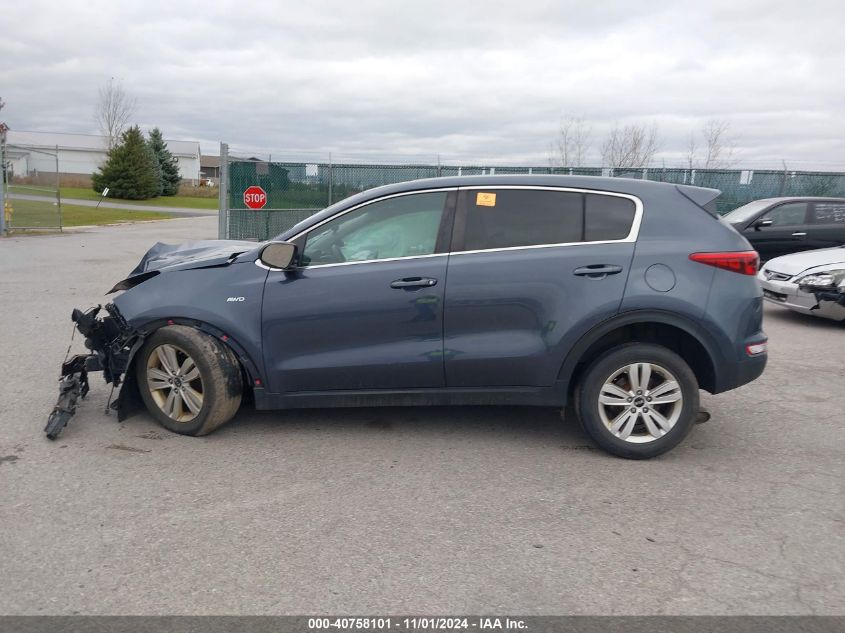 2019 Kia Sportage Lx VIN: KNDPMCAC0K7566537 Lot: 40758101