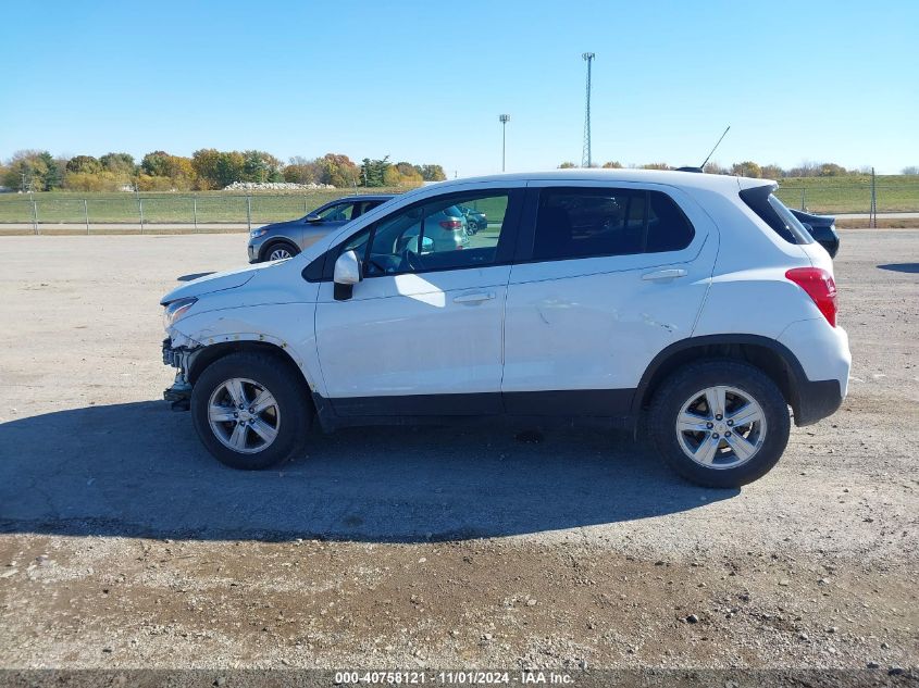 2020 Chevrolet Trax Awd Ls VIN: KL7CJNSB2LB315104 Lot: 40758121