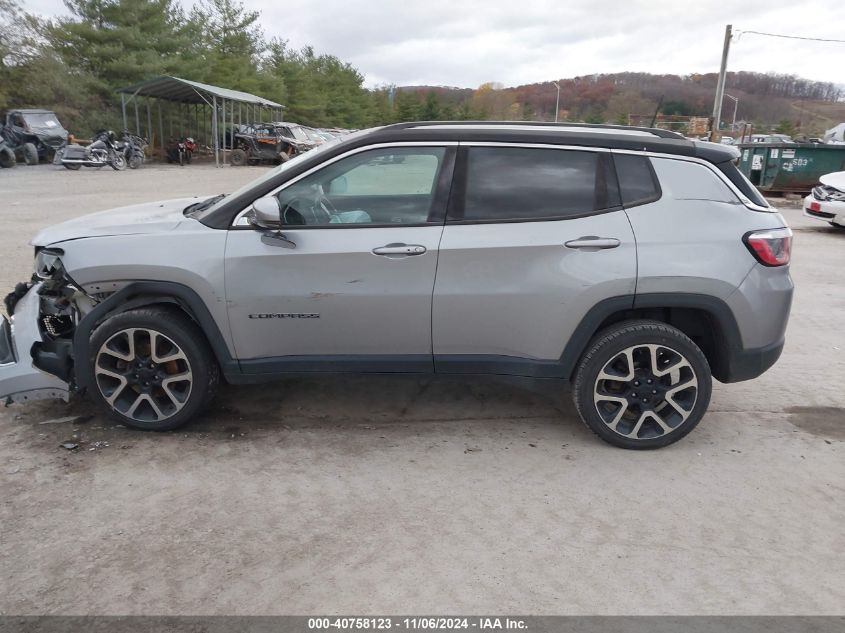 2018 Jeep Compass Limited 4X4 VIN: 3C4NJDCBXJT256416 Lot: 40758123