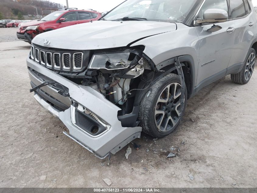 2018 Jeep Compass Limited 4X4 VIN: 3C4NJDCBXJT256416 Lot: 40758123