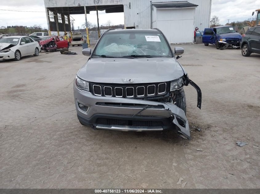 2018 Jeep Compass Limited 4X4 VIN: 3C4NJDCBXJT256416 Lot: 40758123