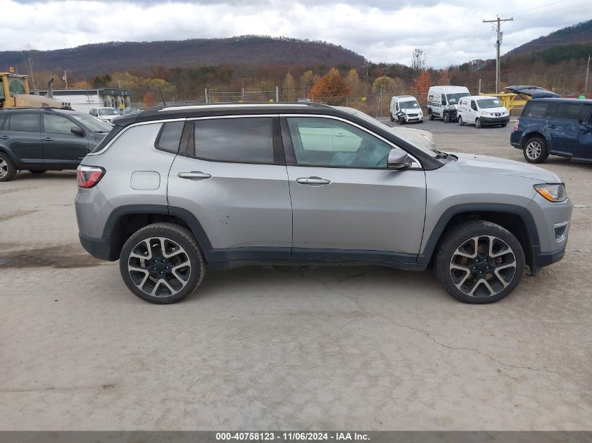 2018 Jeep Compass Limited 4X4 VIN: 3C4NJDCBXJT256416 Lot: 40758123