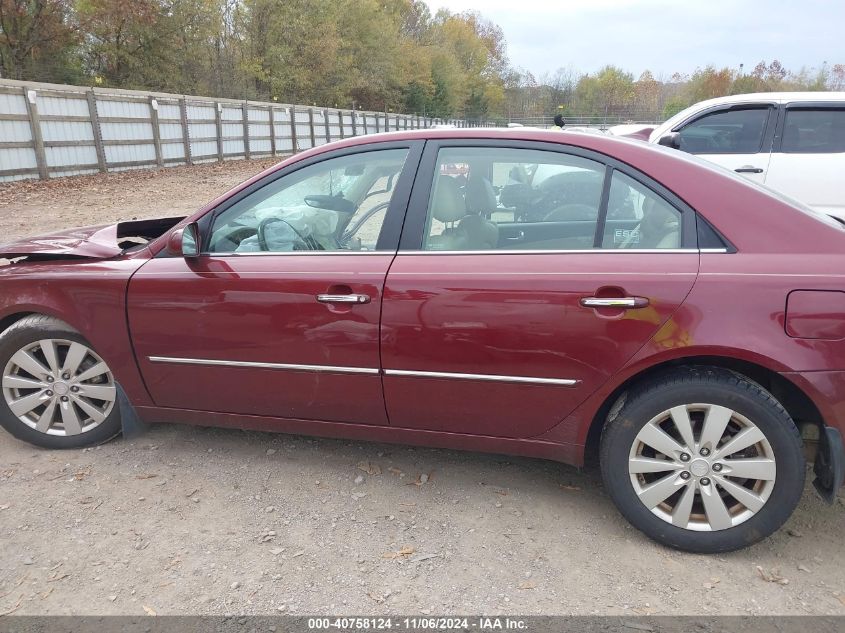 2009 Hyundai Sonata Limited V6 VIN: 5NPEU46F59H517341 Lot: 40758124