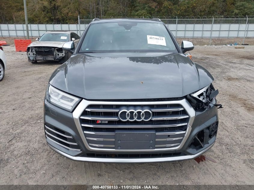 2018 Audi Sq5 3.0T Premium Plus VIN: WA1A4AFY7J2210400 Lot: 40758133