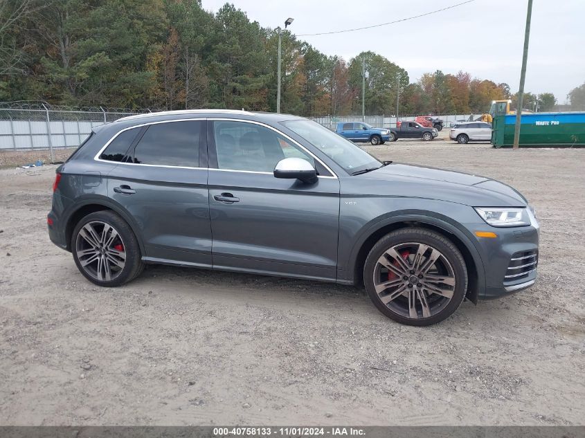 2018 Audi Sq5 3.0T Premium Plus VIN: WA1A4AFY7J2210400 Lot: 40758133