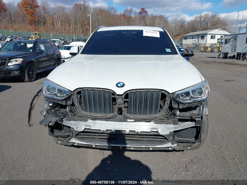 2020 BMW X3 xDrive30I VIN: 5UXTY5C01L9D68395 Lot: 40758138