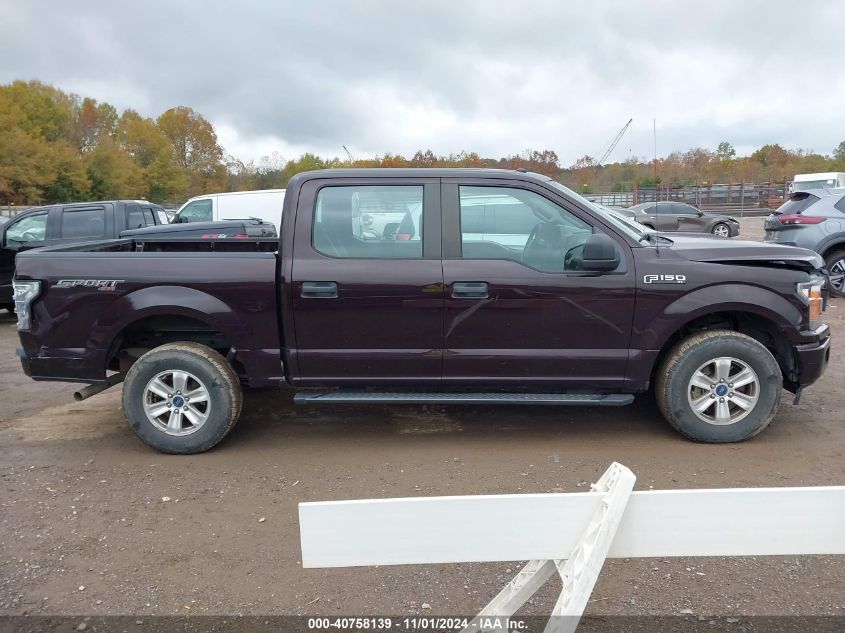 2018 Ford F-150 Xl VIN: 1FTEW1E56JKC30663 Lot: 40758139