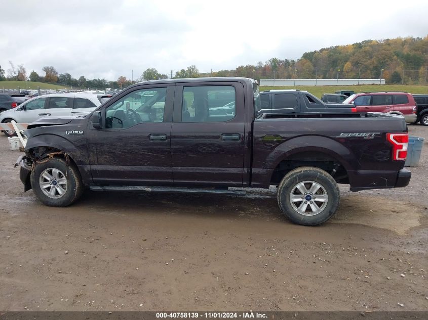 2018 Ford F-150 Xl VIN: 1FTEW1E56JKC30663 Lot: 40758139