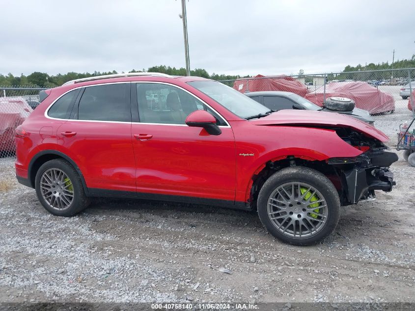 2016 Porsche Cayenne E-Hybrid S VIN: WP1AE2A23GLA58838 Lot: 40758140