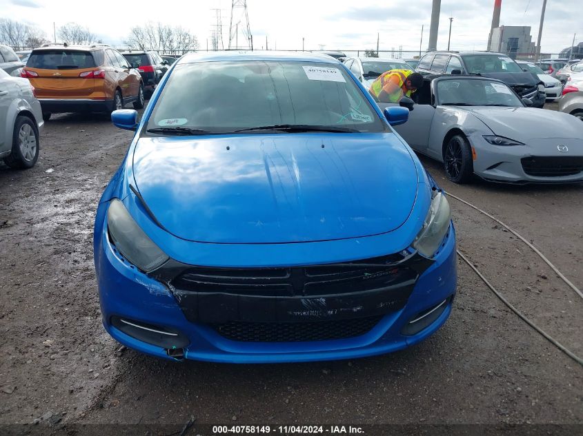 2016 Dodge Dart Se VIN: 1C3CDFAA3GD530658 Lot: 40758149