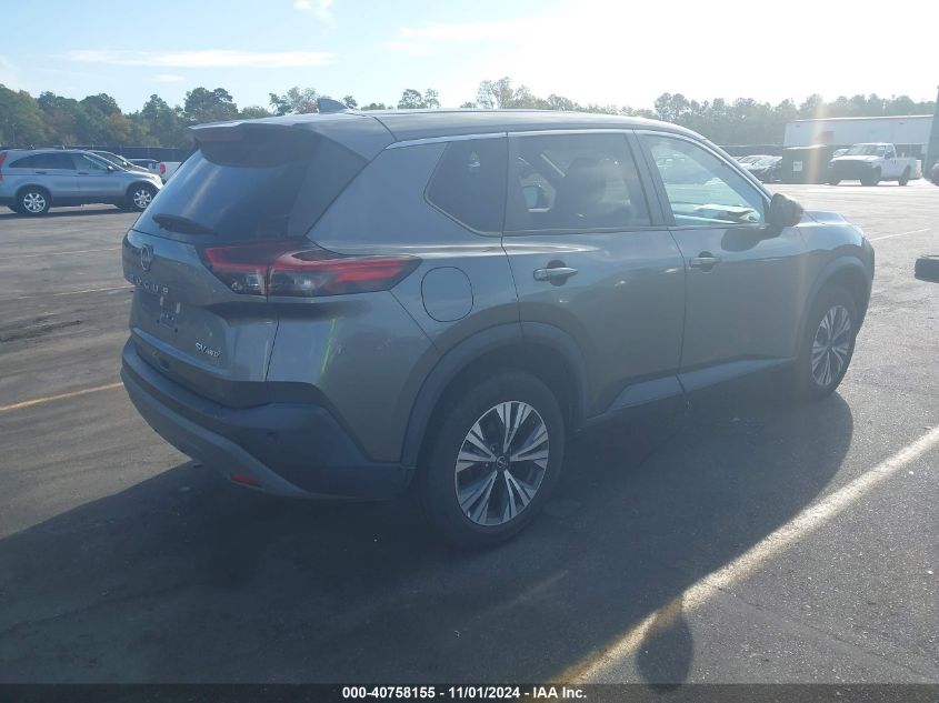 2022 NISSAN ROGUE SV INTELLIGENT AWD - 5N1BT3BB6NC671934