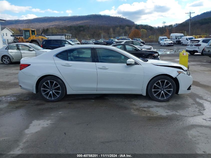 2016 Acura Tlx V6 Advance VIN: 19UUB3F71GA001522 Lot: 40758201