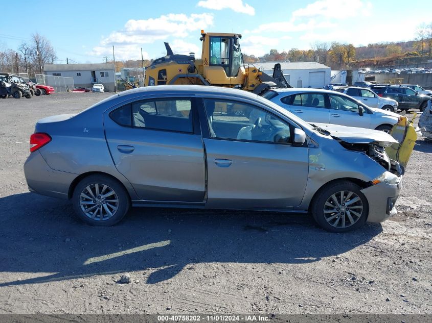 2019 Mitsubishi Mirage G4 Es VIN: ML32F3FJ5KHF16941 Lot: 40758202