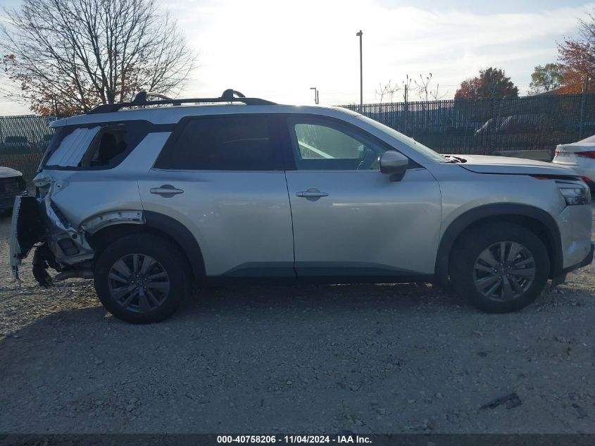 2023 Nissan Pathfinder Sv 4Wd VIN: 5N1DR3BD0PC265997 Lot: 40758206