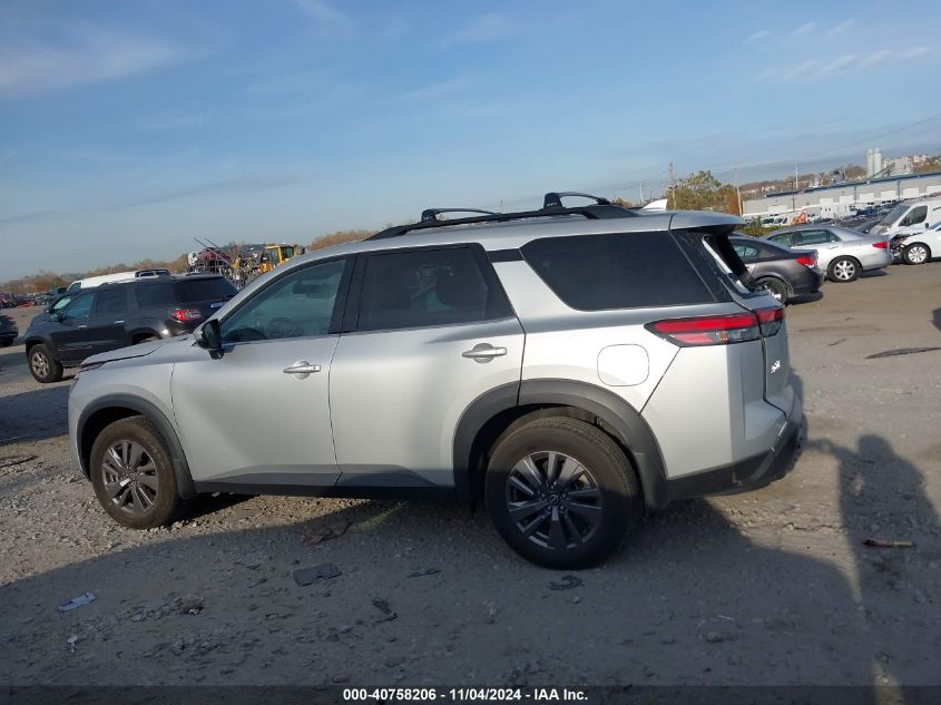 2023 Nissan Pathfinder Sv 4Wd VIN: 5N1DR3BD0PC265997 Lot: 40758206