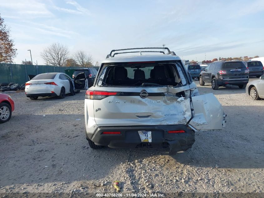 2023 Nissan Pathfinder Sv 4Wd VIN: 5N1DR3BD0PC265997 Lot: 40758206