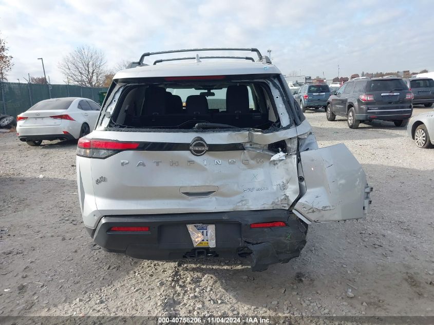 2023 Nissan Pathfinder Sv 4Wd VIN: 5N1DR3BD0PC265997 Lot: 40758206