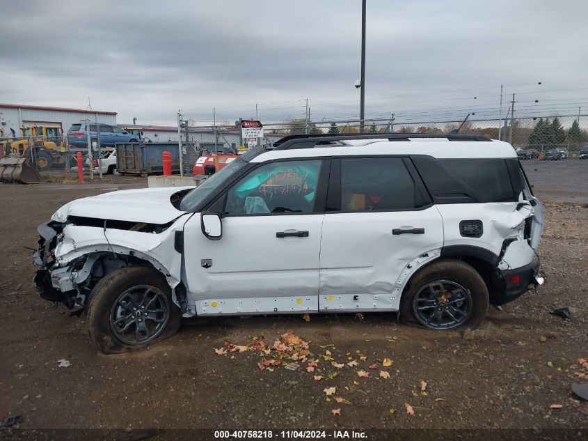 2024 Ford Bronco Sport Big Bend VIN: 3FMCR9B67RRF14607 Lot: 40758218