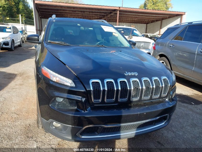 2015 Jeep Cherokee Limited VIN: 1C4PJLDS0FW561250 Lot: 40758230