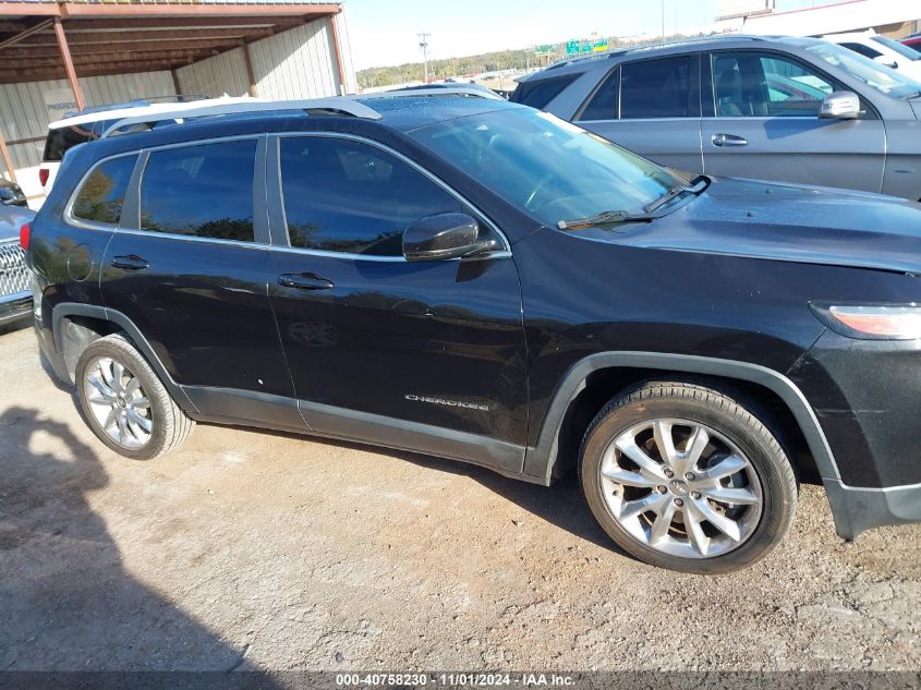 2015 Jeep Cherokee Limited VIN: 1C4PJLDS0FW561250 Lot: 40758230