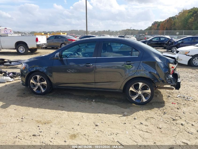 2020 Chevrolet Sonic Fwd Premier VIN: 1G1JF5SB9L4119850 Lot: 40758256