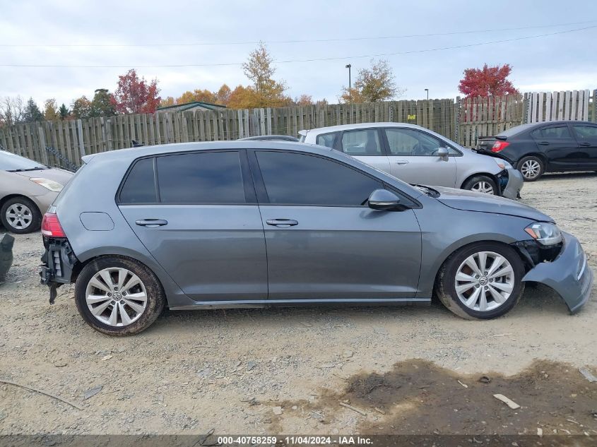 2021 Volkswagen Golf 1.4T Tsi VIN: 3VWG57AU9MM004851 Lot: 40758259