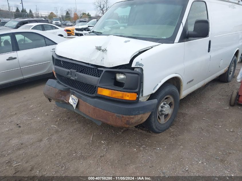 2006 Chevrolet Express Work Van VIN: 1GCHG35V361116428 Lot: 40758280