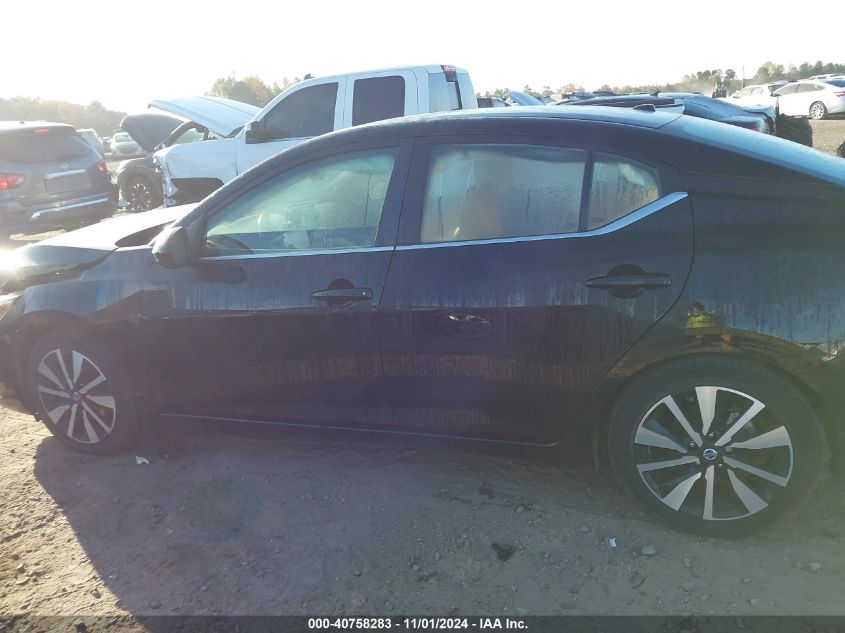 2022 Nissan Sentra Sv Xtronic Cvt VIN: 3N1AB8CV3NY232175 Lot: 40758283