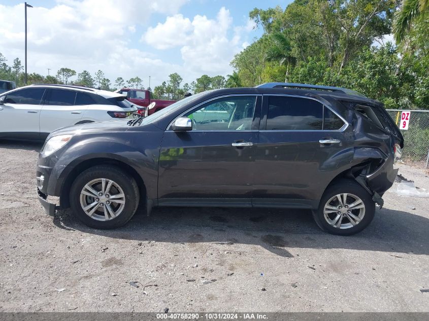 2013 Chevrolet Equinox Ltz VIN: 1GNALFEK8DZ115785 Lot: 40758290