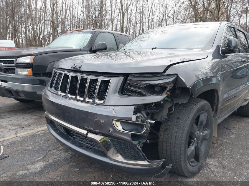 2015 Jeep Grand Cherokee Overland VIN: 1C4RJFCM6FC195180 Lot: 40758296