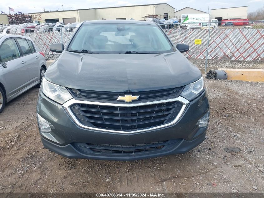 2020 Chevrolet Equinox Fwd 1Fl VIN: 3GNAXFEV0LS635134 Lot: 40758314