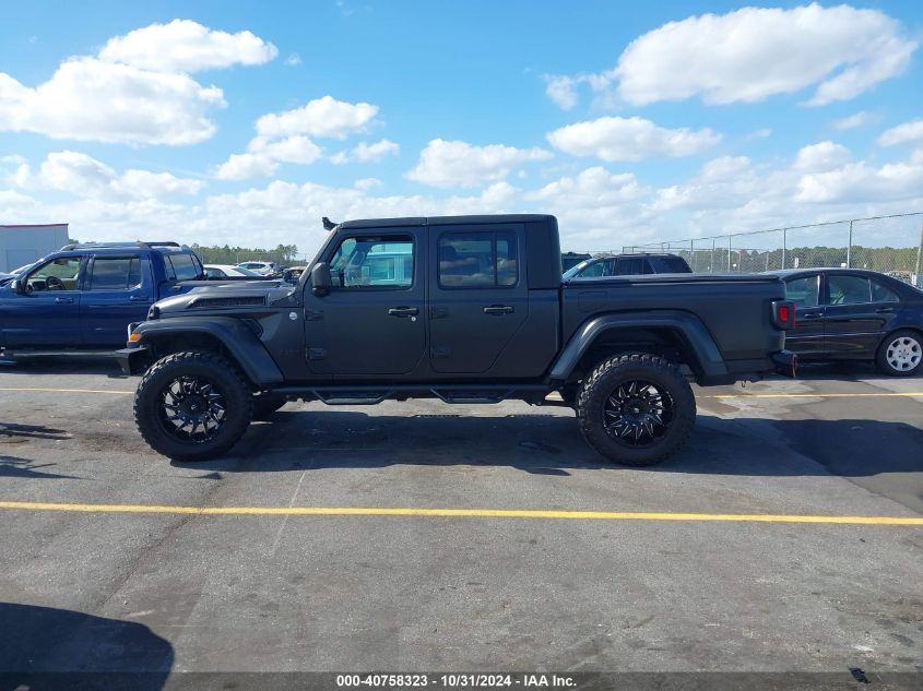 2020 Jeep Gladiator Sport S 4X4 VIN: 1C6HJTAG7LL199667 Lot: 40758323