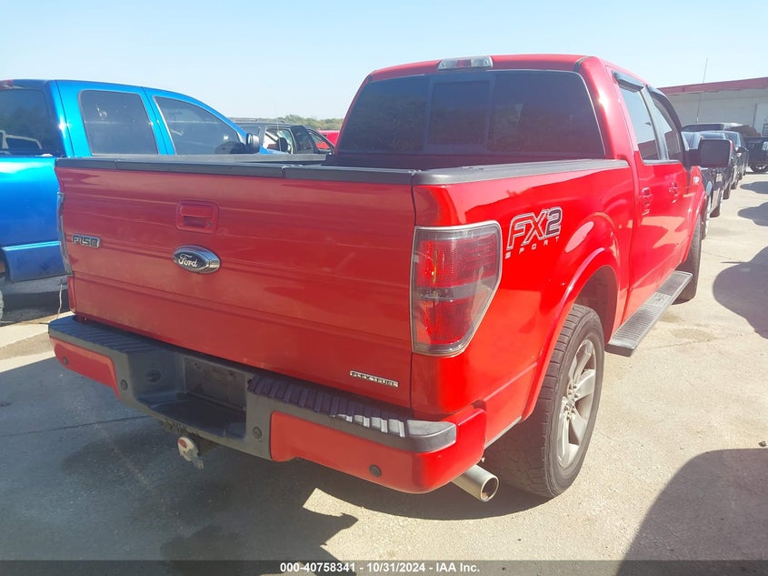Vin: 1ftfw1cf3cke19094, lot: 41247818, ford f-150 fx2 20124
