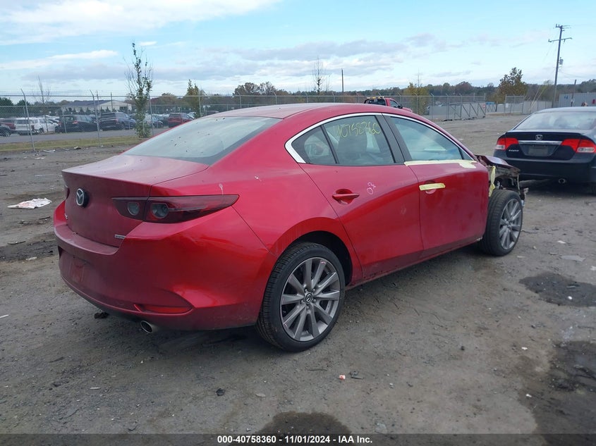 VIN 3MZBPAAL4KM108542 2019 MAZDA MAZDA3 SELECT PACKAGE